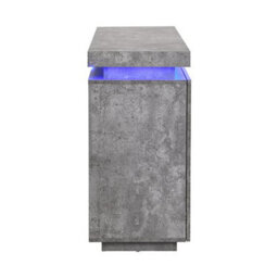 Furniture in Fashion Odessa Sideboard With 2 Door 4 Drawer In Concrete Effect And Led - thumbnail 5