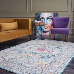 The Rugs Marrakech Collection Vintage Rugs In Multicolour  410 - thumbnail 7