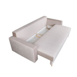 Heze Furniture Silla 3 Seater Sofa Bed - Beige (Paros2) - thumbnail 5