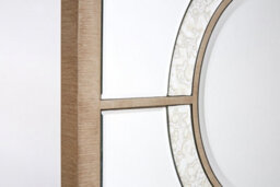 Orsina Modern Design Wall Mirror, Mid Century Hallway Mirror, Elegant Modern Mirror, Detailed Large Hallway Mirror - thumbnail 5
