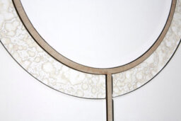 Orsina Modern Design Wall Mirror, Mid Century Hallway Mirror, Elegant Modern Mirror, Detailed Large Hallway Mirror - thumbnail 4