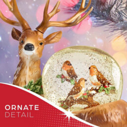 The Christmas Workshop Reindeer Snow Globe - thumbnail 6