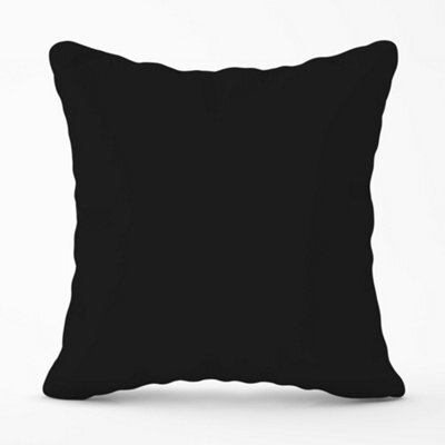 Warren Reed Designer Midnight Black Cushions 45Cm X 45Cm - image 1