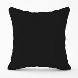 Warren Reed Designer Midnight Black Cushions 45Cm X 45Cm - thumbnail 1