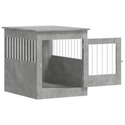 Walplus Concrete Grey Dog Crate Furniture 64.5X80X71 Cm Engineered Wood - thumbnail 6