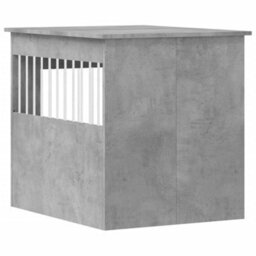 Walplus Concrete Grey Dog Crate Furniture 64.5X80X71 Cm Engineered Wood - thumbnail 9