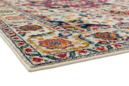 Traditional Rug, Persian Rug Bedroom, Stain-Resistant Diningroom Rug, Easy To Clean Rug, White Multi Rug-160Cm X 230Cm - thumbnail 2
