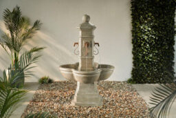 Outdoor Living UK Courtyard Contemporary Water Feature Without Cover