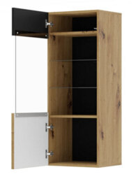 Arte Auris B - Modern Three Piece Entertainment Unit (H1570mm W2000mm D420mm) - Chic Living Room Storage Furniture Set - thumbnail 3