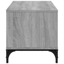 Berkfield Tv Cabinet Grey Sonoma 102X40X41 Cm Engineered Wood And Powder-Coated Steel - thumbnail 6