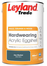 Leyland Trade Hardwearing Acrylic Eggshell Emulsion Paint Star Blanket (Ppg1149-6) 5L - thumbnail 2