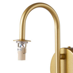 Darphe Golden Iron Wall Lamp, White Spherical Glass Wall Light,g9 (Bulb Not Included) - thumbnail 5
