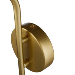 Darphe Golden Iron Wall Lamp, White Spherical Glass Wall Light,g9 (Bulb Not Included) - thumbnail 6