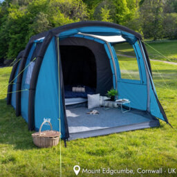 Trail Outdoor Leisure Fleece Tent & Awning Carpet Groundsheet Grey - 290X175Cm - thumbnail 2