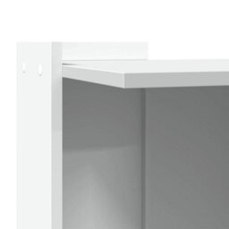 Walplus Cat Litter Box Enclosure White 42X42X51 Cm Engineered Wood - thumbnail 7