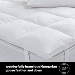 Silentnight Ultimate Luxury Hungarian Goose Feather & Down Mattress Topper - Double - thumbnail 3
