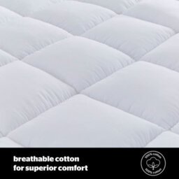Silentnight Ultimate Luxury Hungarian Goose Feather & Down Mattress Topper - Double - thumbnail 4