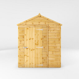 Waltons 8 X 6 Shiplap Garden Storage Shed Tongue And Groove Apex Single Door Windows - thumbnail 3
