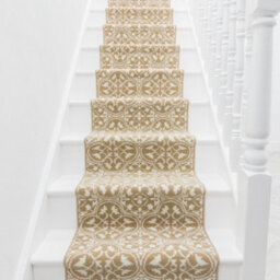 Mosaic Stair Runner - Soft & Durable Carpet Runner For Stairs & Staircases, Multiple Lengths - thumbnail 3