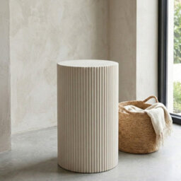 Garden Greatness Maison Sand Pillar Cylinder Side Table - thumbnail 2