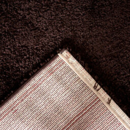 "Bravich Chocolate Brown Thick Shaggy Rug - California - 60X110Cm (2'x3'7"")" - thumbnail 6