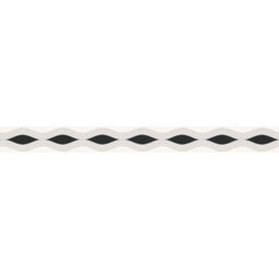 As Creation Bricoflor White Black Geometric Modern Graphic Retro Wallpaper Border 5.00 X 0.05 M - thumbnail 3