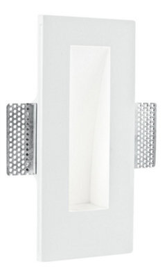 Luminosa Lighting Luminosa Ariel Recessed Wall Light White 11X24.5X5.5Cm - image 1