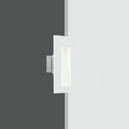 Luminosa Lighting Luminosa Ariel Recessed Wall Light White 11X24.5X5.5Cm - thumbnail 2