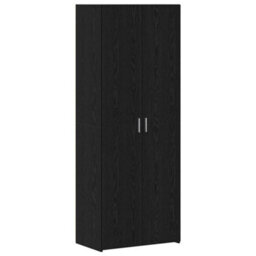 Walplus Storage Cabinet Black Oak 70 X 42.5 X 225 Cm Engineered Wood - thumbnail 6