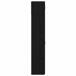 Walplus Storage Cabinet Black Oak 70 X 42.5 X 225 Cm Engineered Wood - thumbnail 9