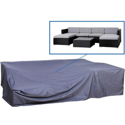 Evre Breathable Weatherproof 600D Oxford Cloth Cover For Nevada Rattan Furniture Set - image 1