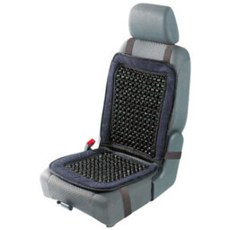 Beaded Seat Cushion Cover - Massaging Relax Front Chair - Plush Velvet Rim For Texture Comfort And Luxury - Strong Durable Fabric - thumbnail 3