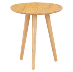 Hallowood Furniture Waverly Small Round Side Table With 3 Legs - thumbnail 8