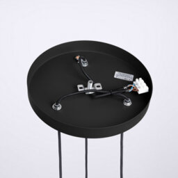 Luminosa Lighting Luminosa Halo Cluster Pendant Ceiling Light Black 3X G9 - thumbnail 7