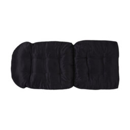 Thehotsale Pp Cotton Black Waterproof Chair Cushion Swing Patio Seat Pads With Ties 125Cm L X 53Cm W, 8Cm(T) - thumbnail 2