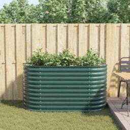 Walplus Garden Raised Bed Green 160 X 80 X 81 Cm Steel - thumbnail 4