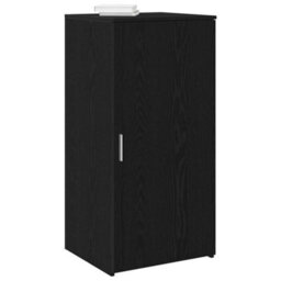 Vidaxl Storage Cabinet Black 50X45X103.5 Cm Engineered Wood - thumbnail 1