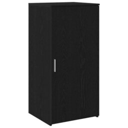 Vidaxl Storage Cabinet Black 50X45X103.5 Cm Engineered Wood - thumbnail 2