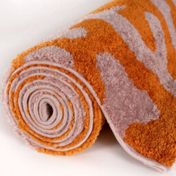 The Rugs Joli Orange And Pink Abstract Doodle Rug Soft Dense Pile Easy To Clean And Pet Friendly For Living Rooms And Bedrooms - thumbnail 7
