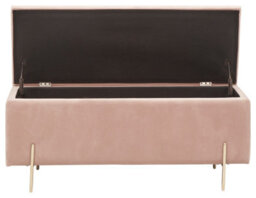 Gfw Mystica Velvet Storage Ottoman Blush Pink - thumbnail 6