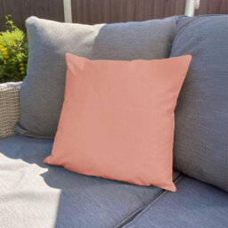 rucomfy Beanbags Rucomfy Indoor Or Outdoor Cushion 45X45Cm - Dusky Pink Water-Resistant Scatter Pillow For Garden, Patio & Home - thumbnail 1