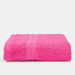 Ohs 2 Pack Of 100% Cotton Hand Towel, 50 X 80Cm - Bright Pink - thumbnail 9