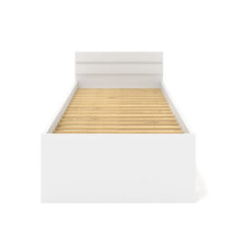 Arte Maja Eu Single Bed - White, 90 X 200Cm, Fresh Frame For Light-Filled Rooms - thumbnail 2