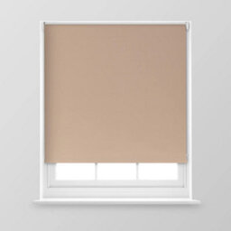 A.unique Home Premium Trimmable Thermal Blackout Roller Window Blind - 2Ft - Mocha - 60Cm (W) X 170Cm (L) - thumbnail 1