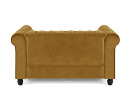 Home Detail Chester 2 Seater Sofa, Gold Velvet - thumbnail 4