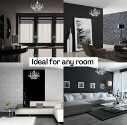 Klass Home Collection K9 Crystal Faceted Oriel Pendant Ceiling Light Shade/ Lamp Shade Chrome Finish - thumbnail 9