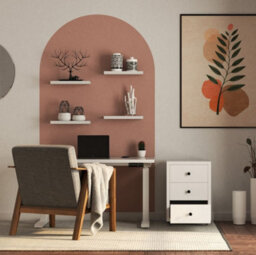REJS Futuro Compact Adjustable By Electric Drive Metal Desk Frame, Height: 685-1180mm, Width: 900-1200mm - Grey - thumbnail 6