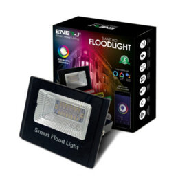 Ener-J 16W Wifi Rgb Flood Light Rgb White Warm White Led Flood Ligh  App & Voice Control, Ip65 For Outdoor Usage In Garden And Roof - thumbnail 2
