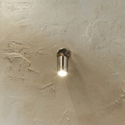 Pacific Lifestyle Steel Adjustable Directional Garden Spot Light Silver Outdoor Wall Lights - thumbnail 8
