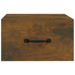 Berkfield Wall-Mounted Bedside Cabinets 2 Pcs Smoked Oak 35X35X20 Cm - thumbnail 5